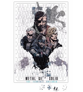 Metal Gear Solid 2 Sons of Liberty Puzzle 240 Parça Yapboz