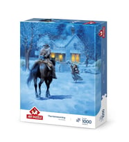Art Puzzle Eve Dönüş 1000 Parça Puzzle