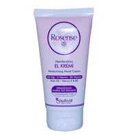 Rosense Gül Yağlı Nemlendirici El Kremi 75ML E ve B5 Vitaminli