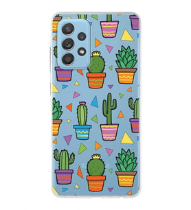 PrintiFy Samsung Galaxy A52s ile Uyumlu 1mm Slim Fit Water Color 4 Baskılı Şeffaf  Kılıf