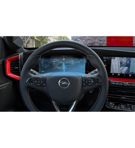 Opel Mokka GS Ekran Koruyucu Nano Dijital Gösterge 12 İnç (Şeffaf)