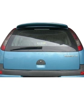 Opel Corsa Uyumlu C Spoiler Cam Üstü Md:1 Fiber 2000-2006