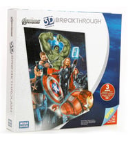 Mega Puzzle 300 Parça 3 Boyutlu Puzzle Breakthrough The Avengers