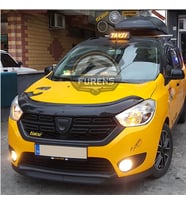 Dacia Lodgy 2012-2019 Uyumlu H lip Esnek Ön Lip 2 Parça Karlık Ön Ek Tampon Altı Dil