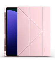 Galaxy Tab S10 Ultra Kılıf Zore Tri Folding Kalem Bölmeli Standlı Kılıf