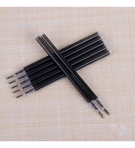 Metapın Isı Ve Ütü ile Uçan Kalem Siyah Refil (0,7 mm - 50 li Paket)