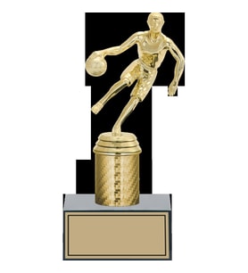 ODAK KUPA - Figürlü Kupalar - Basketbol Kadın Figürlü Kupalar FG-001 A - 22 cm