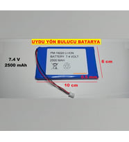 7.4 V  2500 mAh  UYDU YÖN BULUCU BATARYA