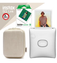 Instax SQ Link Beyaz Ex D Akıllı Telefon Yazıcısı ve Hediye Seti 3