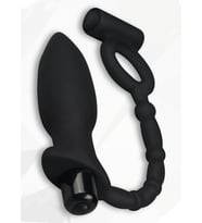 Hızlı Express 10 Titreşimli  Vibratör Penis Halkalı Plug Tıpa