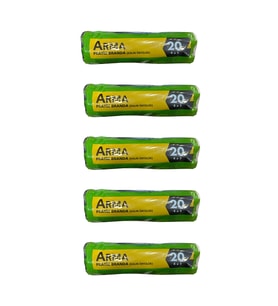 Arma Naylon Tadilat Boya Koruyucu Örtü Poşet Kalın Pratik Branda - 4x5 Metre - 20 m2 - 5 Paket
