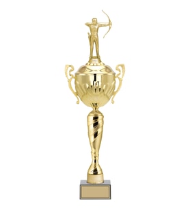 ODAK KUPA - Figürlü Kupalar - Okçu Figürlü Kupalar FG-090 B - 62 cm