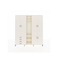Arges Gardrop 14 Raflı 4 Çekmeceli Tek Askılı 220x30x243 Aytaşı-Aytaşı