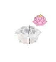 Küç.Lotus Çiçeği no:2 Silikon Kalıp (S874)