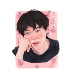 Uğur Böceği Yoongi! Tablo Ahşap Poster Dekoratif Kod2654