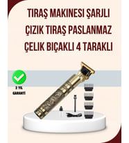 Titreşim Motorlu Erkek Saç ve Sakal Düzeltici