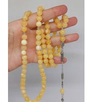Kalsit Taşı 99luk Tesbih 8mm (3205)