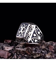 LİSANSLI KURTLAR VADİSİ   GÜMÜŞ  YÜZÜK (Gri)