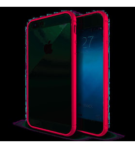 Verus iPhone 6 Plus/6S Plus ile Uyumlu Crystal Mixx Kılıf Hot Pink