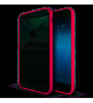 Verus iPhone 6 Plus/6S Plus ile Uyumlu Crystal Mixx Kılıf Hot Pink