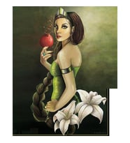 Nar Tanesi Sayılarla Boyama Seti Canvas Kasnaklı 40 x 50 cm