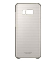 Galaxy S8+ ile Uyumlu Şeffaf Koruyucu Kılıf Altın EF-QG955CFEGWW
