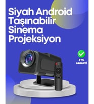 Hdmı, Usb Ve Kulaklık Girişli Çoklu Bağlantı Seçenekli Projektör