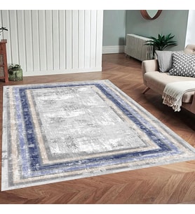 Eliana Home Dijital Baskı Yıkanabilir Kaymaz Taban Salon Halısı Ve Yolluk LN152-FNL458 (Mor)