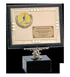 ODAK KUPA - Ahşap Plaketler - PL-028 A - 18x24 cm