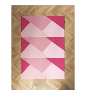 MEKTA HOME BEBEK VE ÇOCUK ODASI Geometrik Desenli Halı