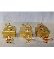 Mineli Metal Alaaddin Lambası Model 2 (Çok Renkli)