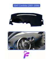 SEAT CORDOBA (2001-2008) Uyumlu Torpido Örtüsü Yansıma Önleyici Tam Koruma Hızlı Montaj K11