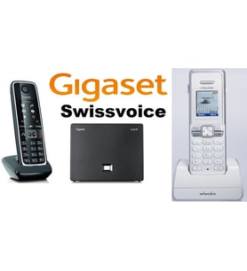 Gigaset C530 2 Dahili Swissvoice Telsiz Kablosuz Telefon Santrali (Çok Renkli)