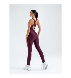 Kelebek Askılı Arkası Büzgülü ( Scrunch Butt ) Spor Tayt Tulum