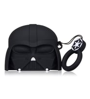 Microsonic Airpods 4.Nesil / ANC Kılıf Cartoon Figürlü Silikon Crtn-Fgr-Drth-Vdr (Piano Black)