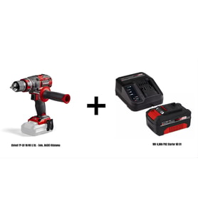 Einhell Set-16 (Einhell TP-CD 18/80 Li BL Akülü Vidalama+Einhell 18V 4,0 Ah Akü & Şarj Cihazı)