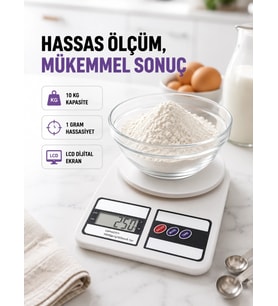 Taşınabilir Dijital Terazi – Çift Ölçü Birimi Destekli