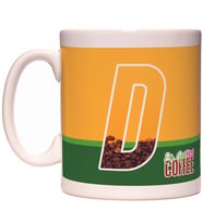 D Harfi Ok But First Coffee Kafein Kahve Tasarım  Harfli Kupa Bardak