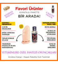 Büyük kalın 20 cm uzunluk 4cm dolgulu penis kılıfı kayganlaştırıcı hediye