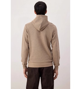 Erkek Kapüşonlu Standart Kol Ottoman Dokuma Regular Kalıp Sweatshirt Fonksiyonel Dayanıklı