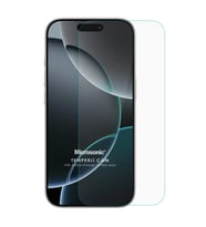 Microsonic Apple iPhone 16 Pro Max Tempered Glass Cam Ekran Koruyucu (Şeffaf)