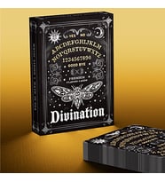 Legends Playing Cards Divination Black Premium Oyun Kağıdı Koleksiyonluk iskambil Kartları Destesi (Karışık)