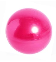 Yoga Pilates Aeorobik Jimnastik Topu 75 cm PEMBE