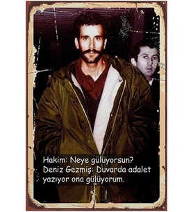 Retro Ahşap Poster