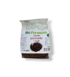 BEFERMENT DOĞAL ÜZÜM ÇEKİRDEĞİ TANE 150 GR