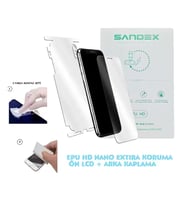 Samsung Z FOLD 8 NANO Ekran Koruyucu + Full Arka Kaplama SET Esnek ULTRA İnce - SANDEX - EPU HD