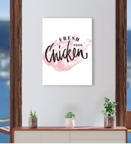 BK Gift Cafe & Bar & Restaurant Konseptli Kanvas Tablo-39