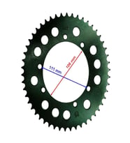 CROSS KUBA BLACK CAT ARKA DİŞLİ 428-50T  İÇ 106 MM 6 DELİKLİ ÖM