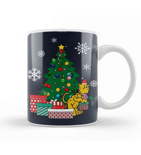 Eugene The Jeep Around The Christmas Tree Popeye Kupa Bardak Porselen