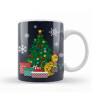 Eugene The Jeep Around The Christmas Tree Popeye Kupa Bardak Porselen